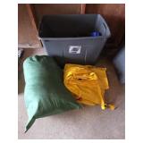 Rain Gear, Sleeping Bag, Misc Hunting Gear