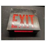 Exit sign
