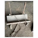 Vintage pig castrator box