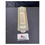 Polk County Federal advertising thermometer