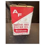 AF motor oil can