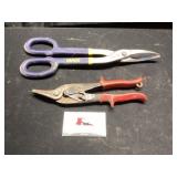 Tin snips, nippers