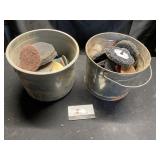 Clean and strip discs