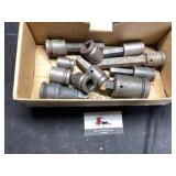 Various heavy sockets