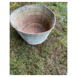 Galvanized bucket