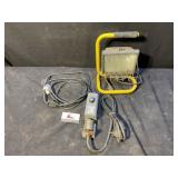 Light, cord, thermostat