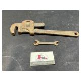 Ford wrench, pipe wrench
