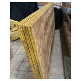 8 sheets of OSB
