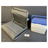 Bleacher Chair and cooler