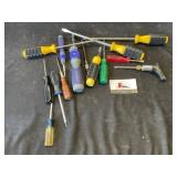 Various screwdrivers