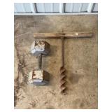 T-Handle Auger & Dumbbell