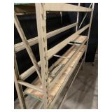 Metal shelving