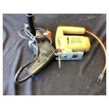 Jig saw and hammer drill