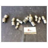 Elbow sockets various drives