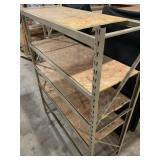 Metal shelving