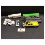 John Deere truck, semi trucks and trailers