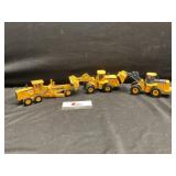 Ertl John Deere 772CH 744H and wheel loader