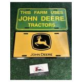 John Deere license plates