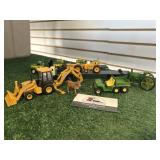 1/64 and misc Kohn Deere toys