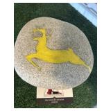 Painted John Deere Rock