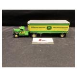John Deere semi truck with trailer