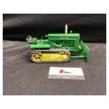 John Deere MC crawler tractor with blade