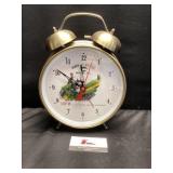 John Deere advertising clock
