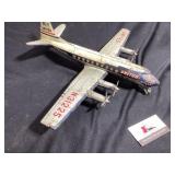 Vintage tin airliner