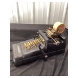 Burroughs adding machine