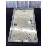 Antique Clean towel service mirror