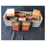 Antique spice cans