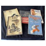 Vintage automotive manuals
