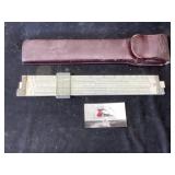Vintage slide ruler