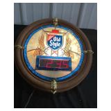 Heilemans brewing Co. clock