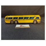 Tin Litho friction School Bus (Japan "TI")