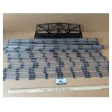 15 sections 027 gauge tracks, bridge