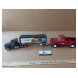 Tonka Jeep Truck and semi