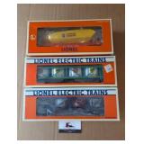 Lionel O/27 gauge cars (NIB) LA Lifeguard,