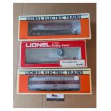 Lionel O/27 gauge cars (NIB) Searchlight, SF