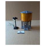 Lionel No. 30-38 Water Tower, street lights