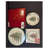 Spode Christmas Tree Casserole Stand, 5" dish