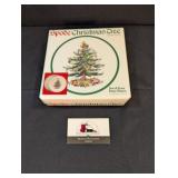 Spode Christmas Tree 6" party plates (4)