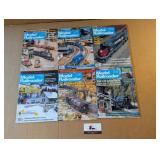 Model Railroader magazines (6)