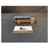 Antique cast iron bus