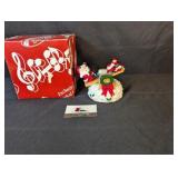 Santa see-saw Music Box "Jingle Bell Rock"