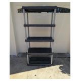 Rubbermaid shelves (3