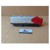 Lionel O gauge No 8020 Santa Fe 4-4 locomotive
