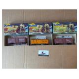 3 Athearn HO Scale cars/caboose w/ original boxes