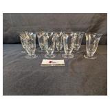Caprice Crystal cordial glasses (8)