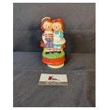 Raggedy Anne & Andy Music Box "Love Story"